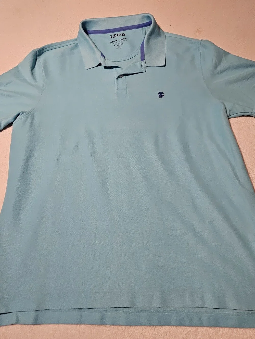 IZOD Men's Polo Bundle - Pastel Blue, Pink, Yellow, Lavender Xl - Picture 2 of 8